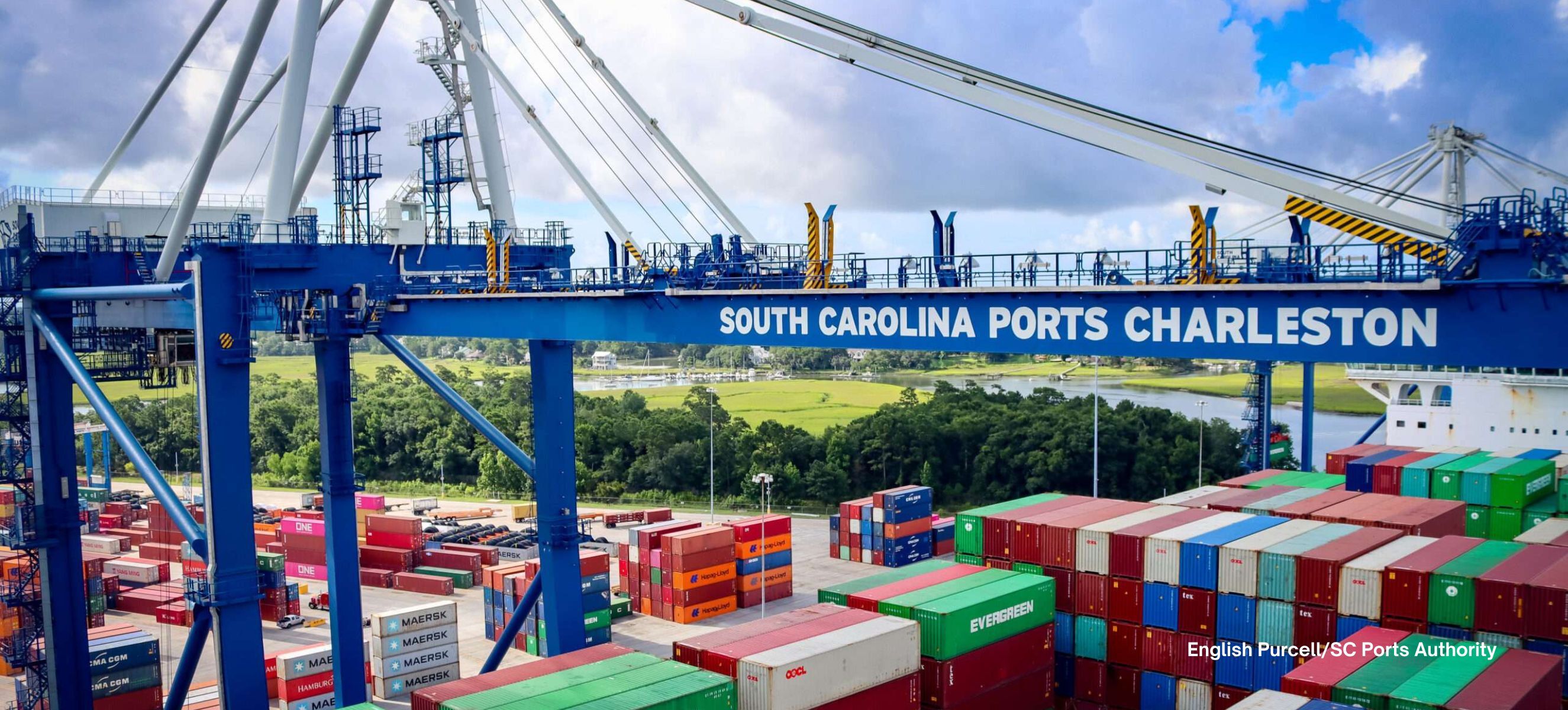 CLG provides logistics services at South Carolina Ports